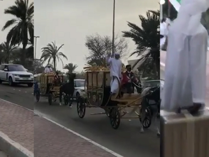 اضغط لمشاهدة الفيديو: عرس أسطوري لشيخ كويتي وعشرينية مغربية!